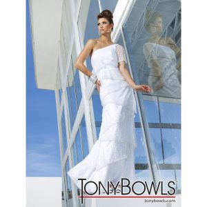 tony-bowls-one-shoulder-white-tiered-gown (3)