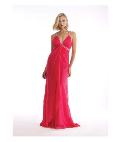 chiffon gown