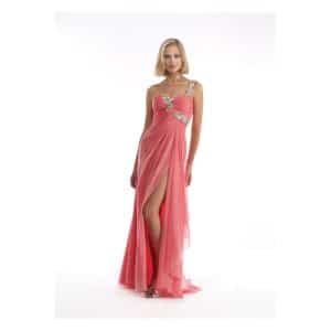morrell-maxie-peach-iridescent-chiffon-one-shoulder-dress