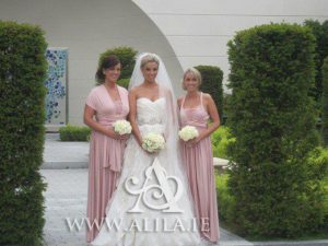 Pippa O'Connor's Bridesmaids in Dusty Rose