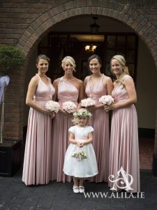 Eliza & Ethan Dusty Rose Bridesmaids