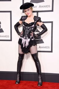 Madonna in custom Givenchy