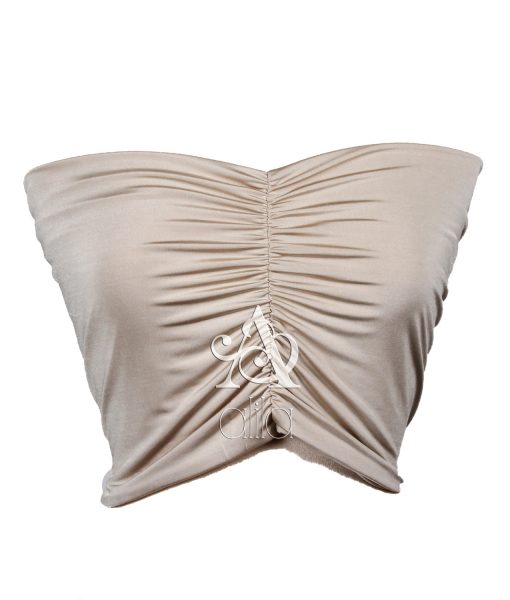 Eliza & Ethan Taupe XL Bandeau Alila