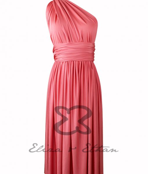 Eliza & Ethan Coral Multiwrap Short Dress Alila