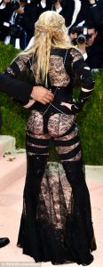 Madonna Givenchy Met Gala Alila back