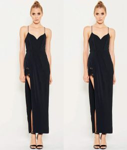 lumier-black-dress-with-slit-lace-web