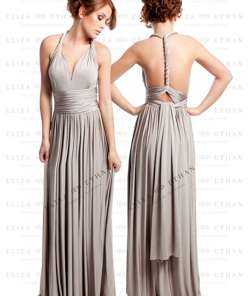Alila-Champagne-Multiwrap-Dress-by-Eliza-Ethan