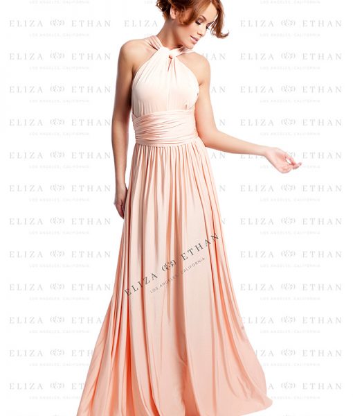 Alila-Dusty-Peach-Multiwrap-Dress-by-Eliza-and-Ethan
