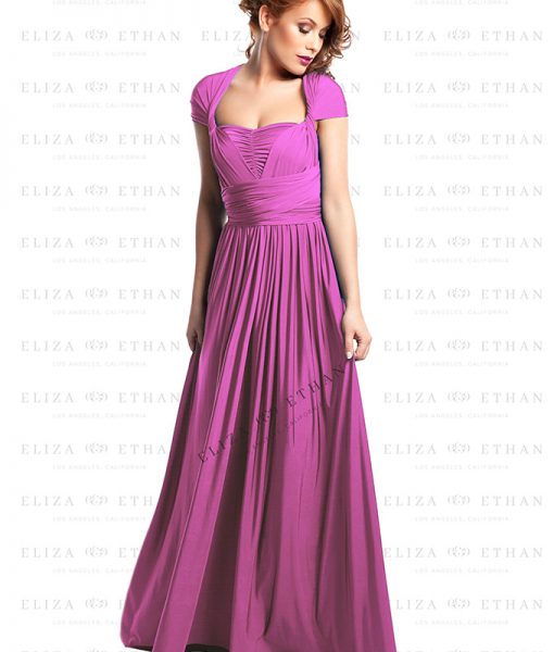 Alila-Raspberry-Multiwrap-Dress-Eliza-Ethan