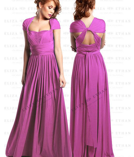 Alila-Raspberry-Multiwrap-Dress-by-Eliza-Ethan