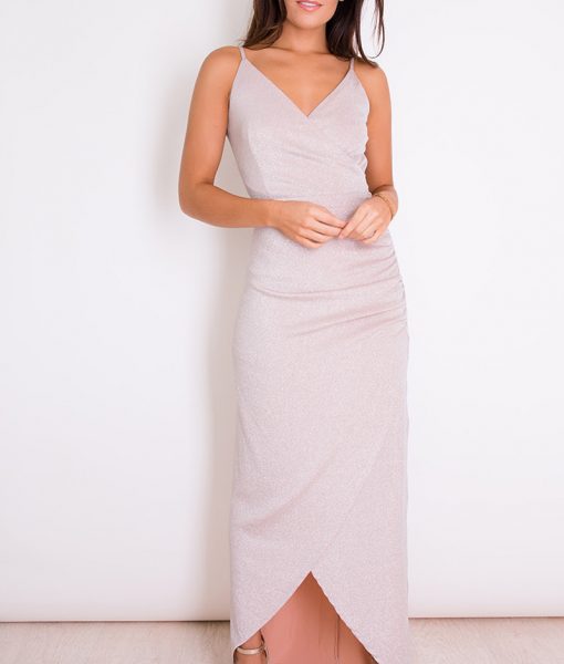 Alila Pearl Strappy Gown Girl In Mind