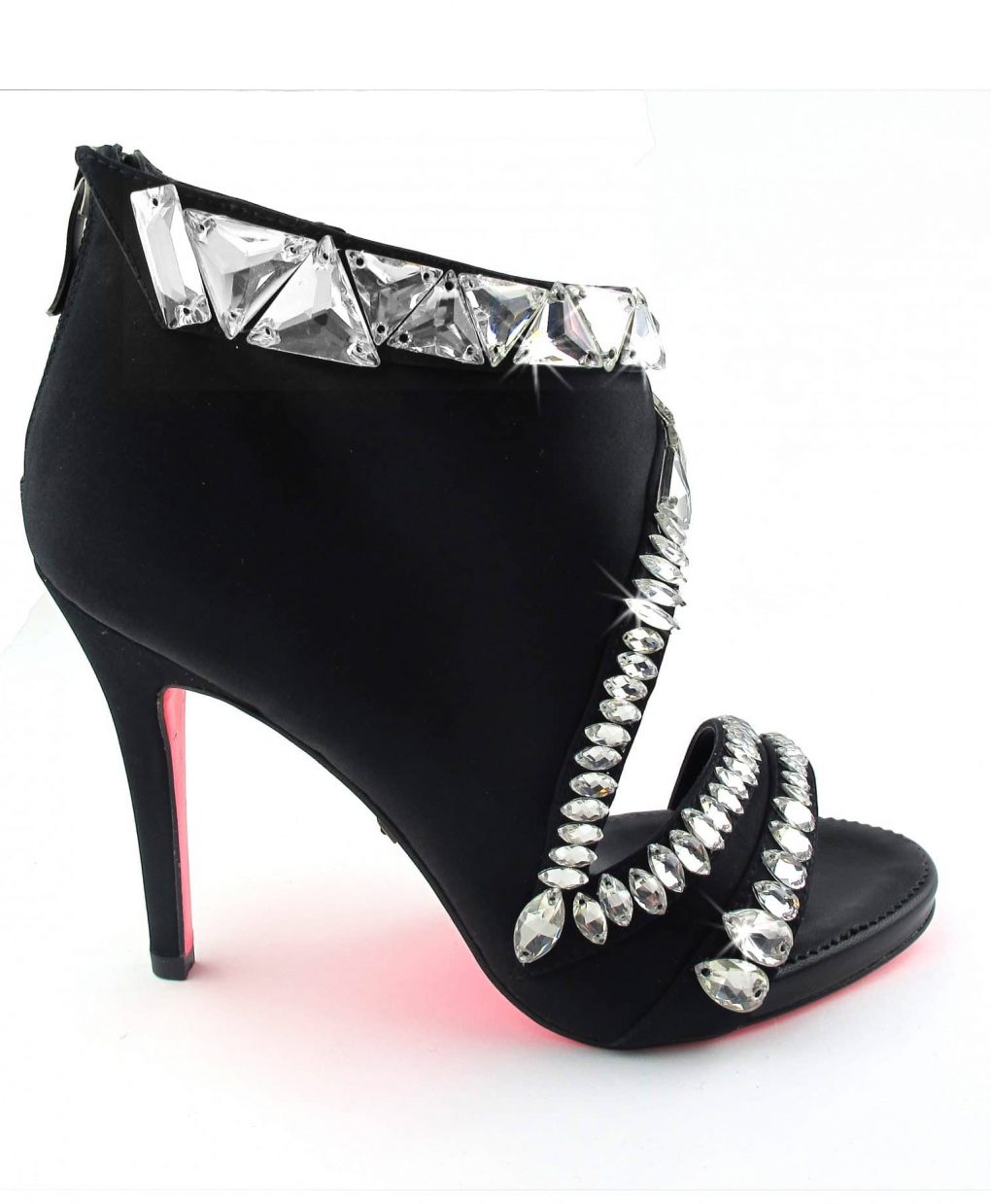 Alila Crystal Black Shoe Boot by Suecomma Bonnie