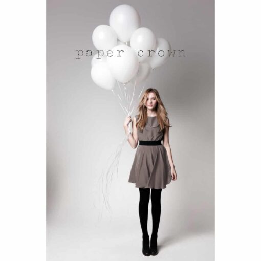 Paper Crown Emma Dress in Grey
