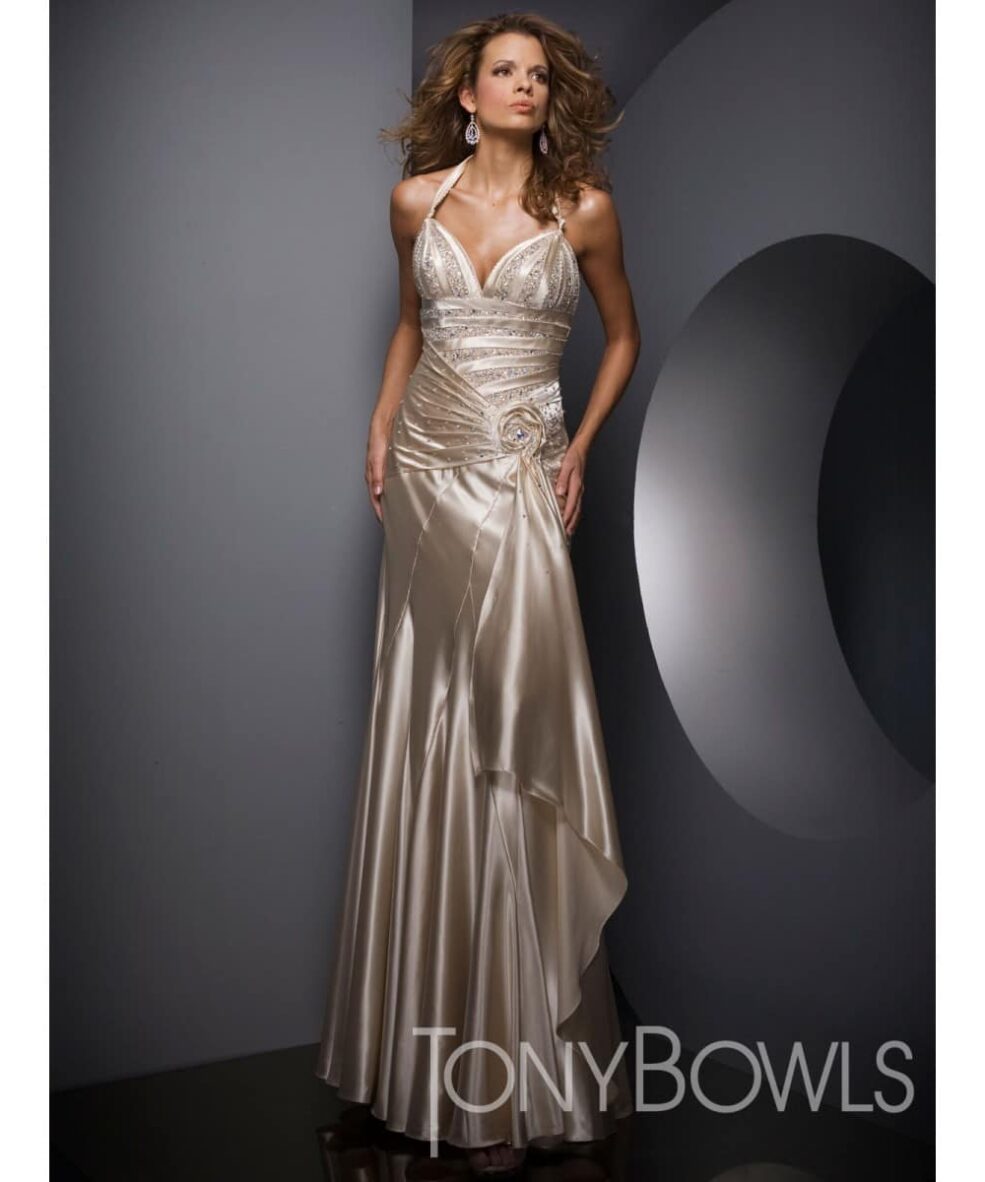 champagne gown
