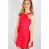 Alila Red Bodycon Dress By Wow Couture.