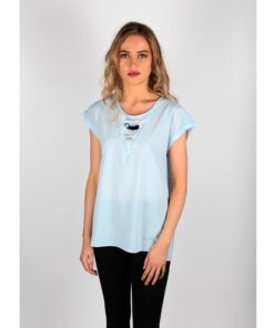 baby blue top