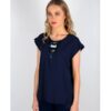 navy top