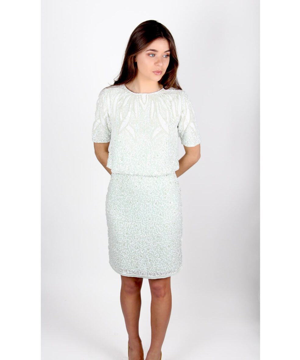 Alternative view of Ohio Mint Sequined Crop Top