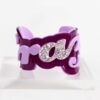 Funky Bling Crazy Purple Cuff