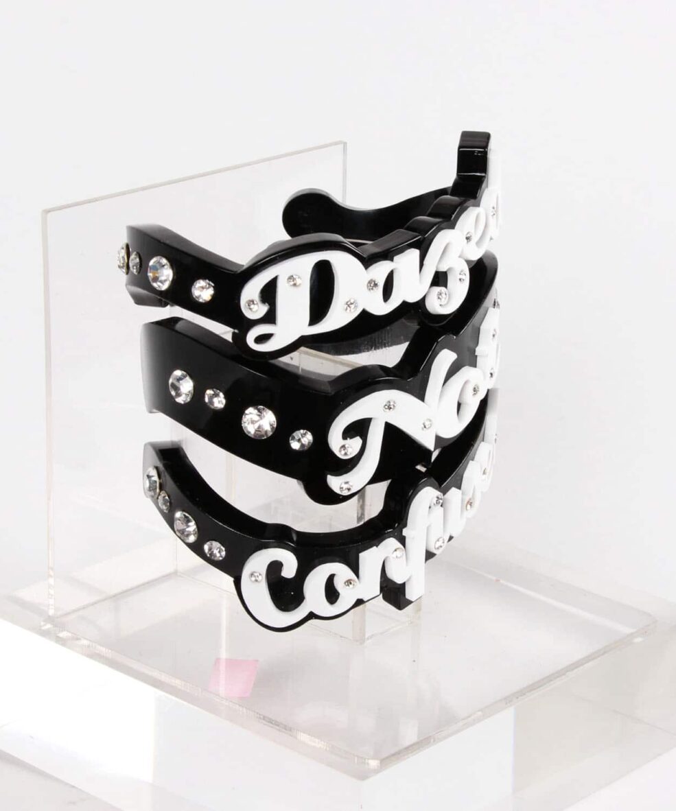 Funky Bling Dazed Not Confused Cuff trio