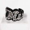 Funky Bling Diva Black Cuff