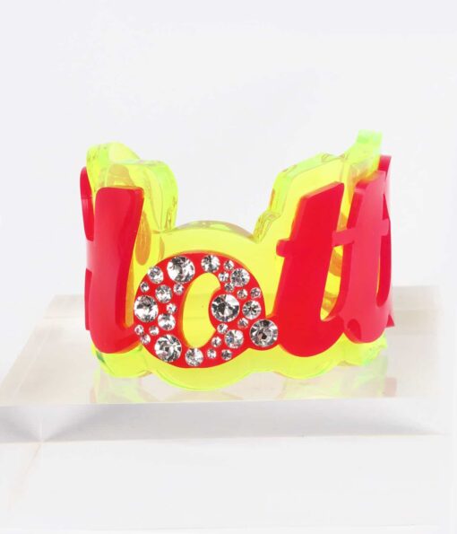 Funky Bling Hottie Cuff