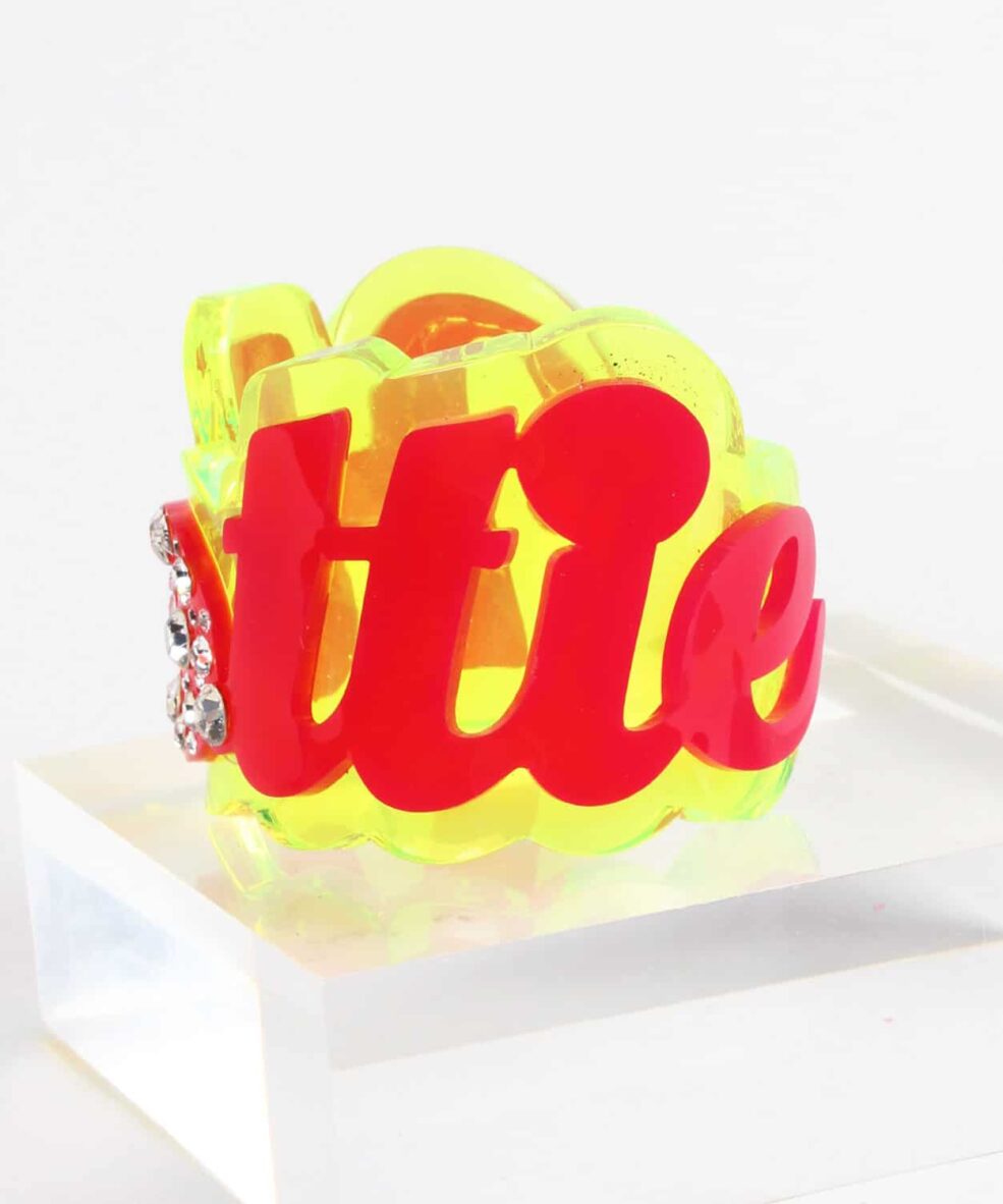 Funky Bling Hottie Cuff