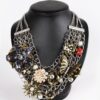 Ladybird and Flowers Statement Necklace
