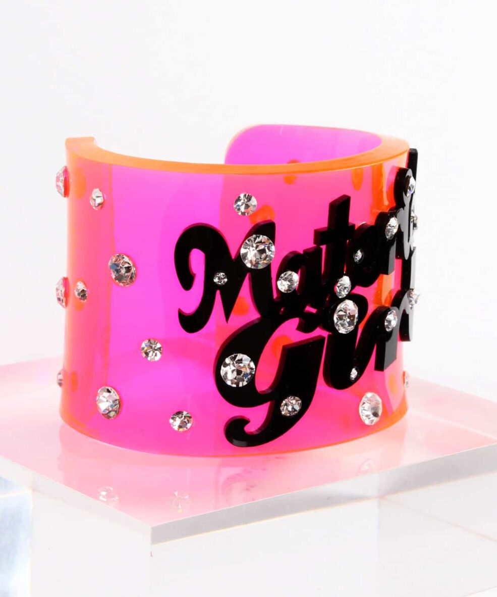 Funky Bling Material Girl Cuff