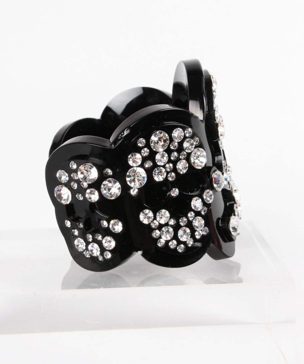 Funky Bling Swarovski Skull Cuff