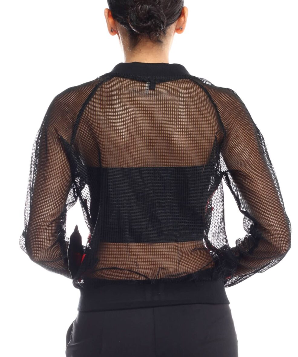 Alila Boutique Mesh bomber jacket.