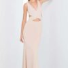 Alila Boutique Nude Sequin Gown by Mignon