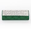Alila Green Crystal Clutch Bag