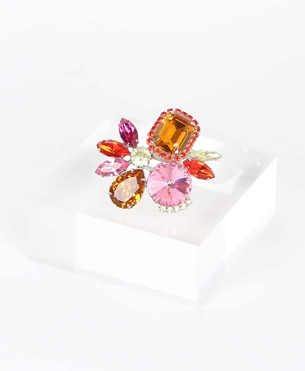 Alila Boutique Pink Tone Crystal Ring