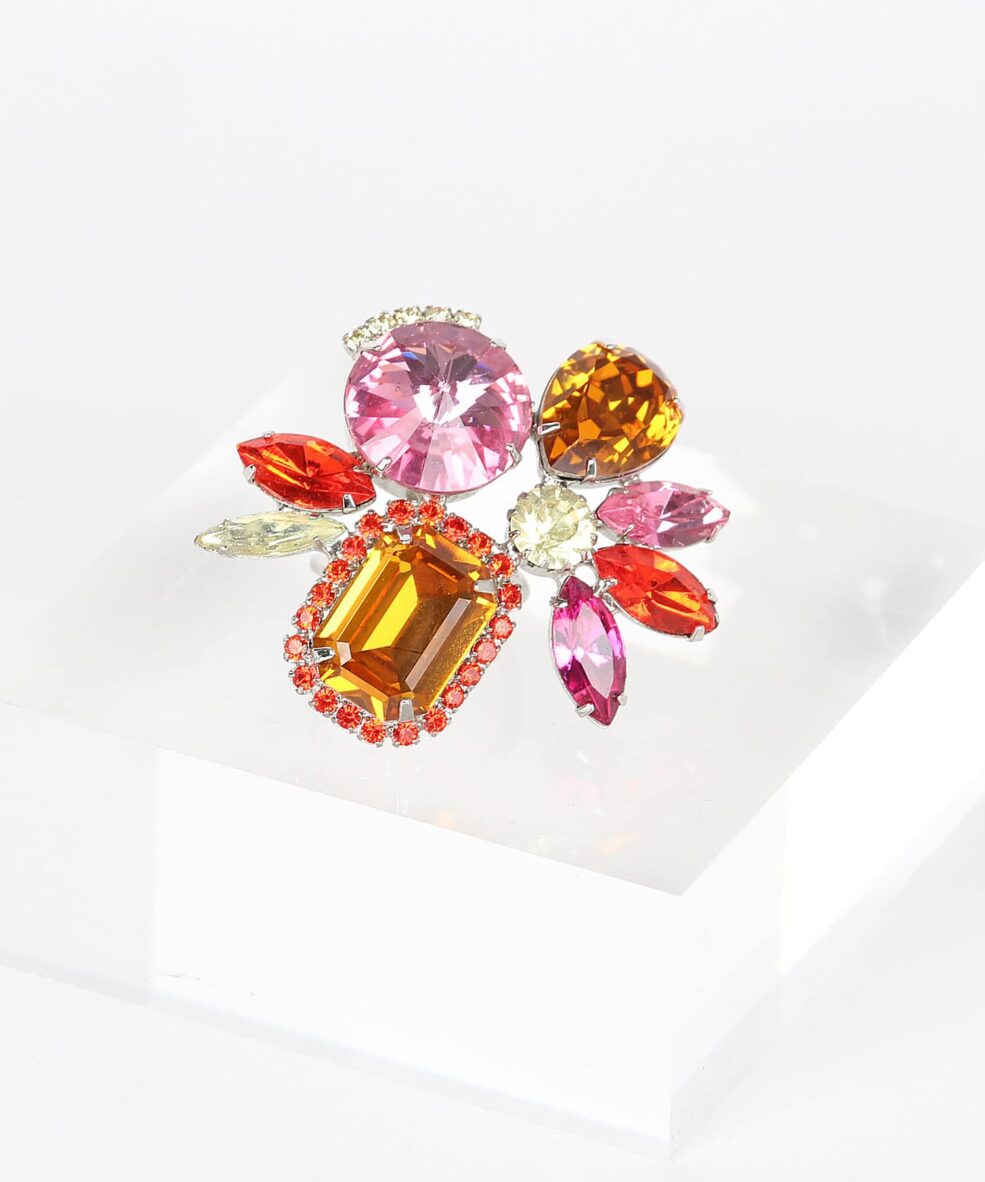 Alila Boutique Pink Tone Crystal Ring