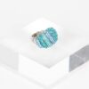 Alila Boutique Blue Tone Crystal Ring