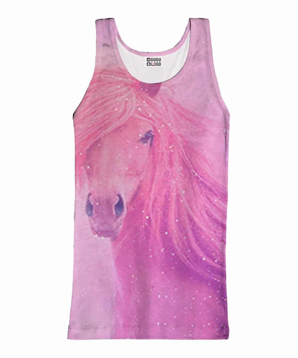 Alila Activewear Pink Horse Tank by Mr Gugu