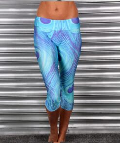 Alila Active Peacock Print Capris by Mr Gugu