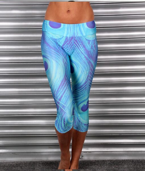 Alila Active Peacock Print Capris by Mr Gugu
