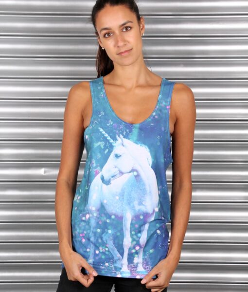 Alila Active Blue Unicorn Tank Top