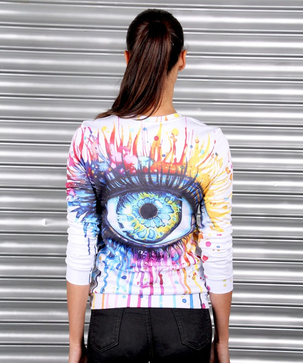 Alila Active Eye Print Sweater