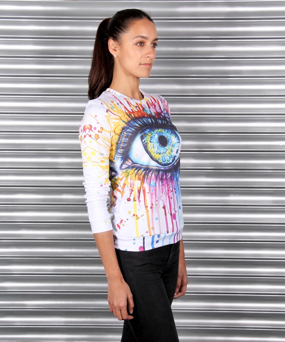 Alila Active Eye Print Sweater