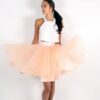 Alila Peach Tulle Tutu Skirt by Jones & Jones