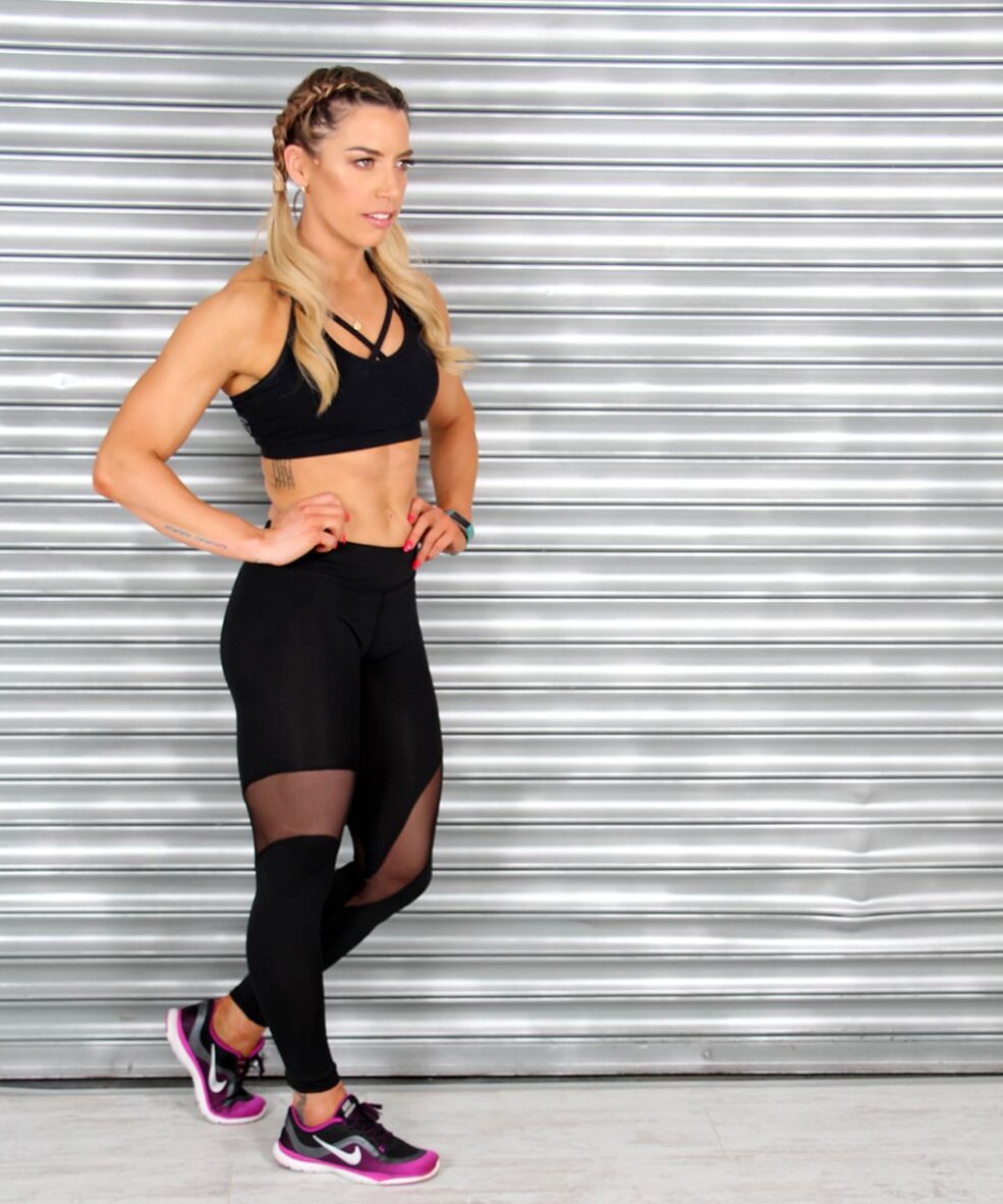 Alila Active Single Mesh Workout Leggings