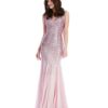 Alila Boutique Rose pink Sequins Gown