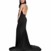 Alila Black Backless Gown