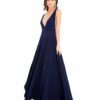 Alila Navy Plunge Gown