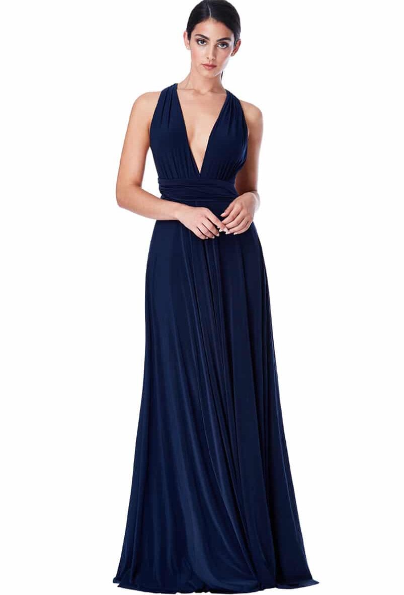 Alila City Goddess Multiway dress navy