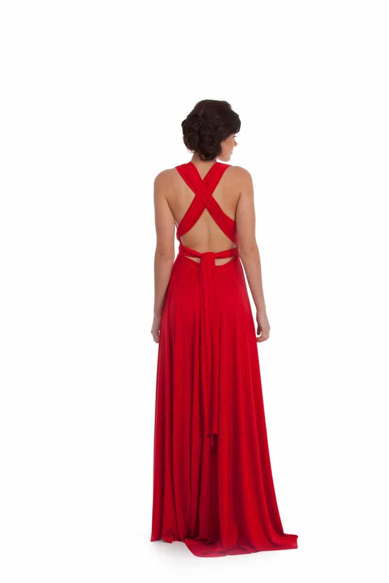 Goddess By Nature Miss Scarlet Signature Multiway Gown - Alila