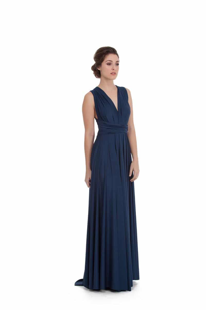 Goddess By Nature Nautical Navy Signature Multiway Gown - Alila